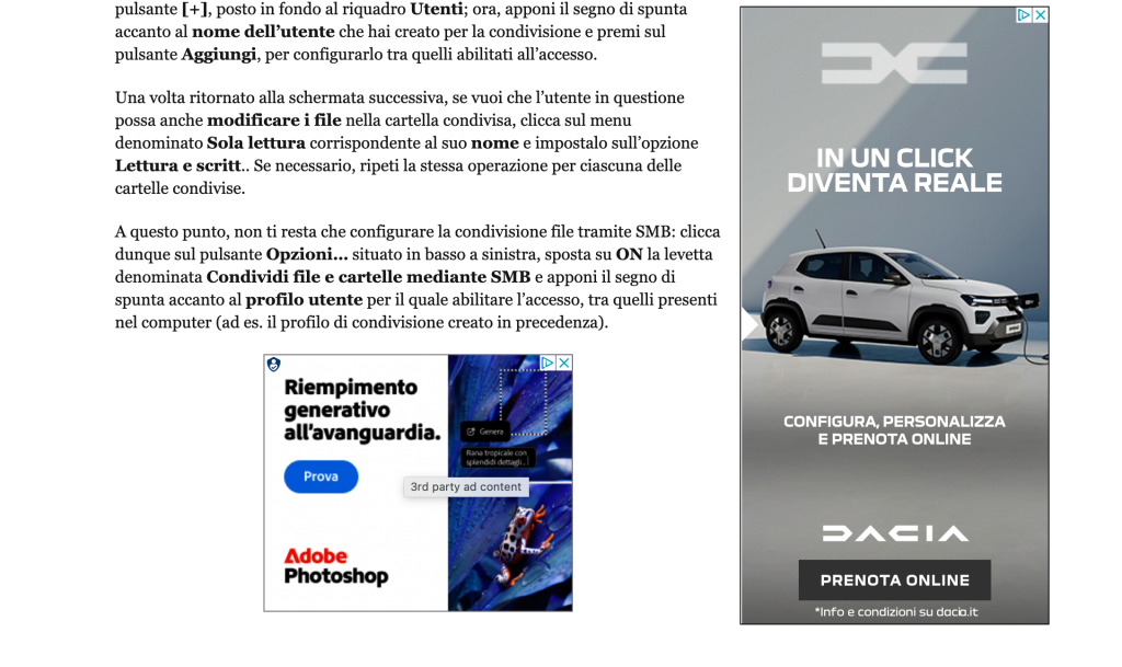 come guadagnare con un blog: inserimento di banner pubblicitari