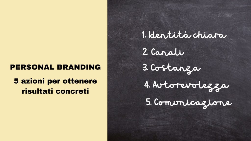 personal branding per vendere